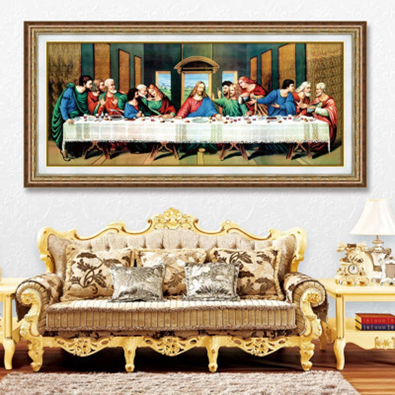 5d diy Rhinestone The last supper diamond painting full round Diamond