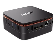 AK1 Мини ПК Windows 10 Мини компьютер ПК HTPC офисное программное обеспечение RJ45 USB3.0 12V HDMI WiFi 2,4/5G 4K 4GB ram Intel Apollo Lake J3455