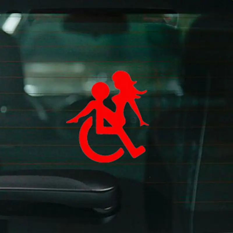 Rollstuhl Sex Lustige Aufkleber Aufkleber Fur Autos Bikes Boote Decal Sticker For Carfunny Decal Aliexpress