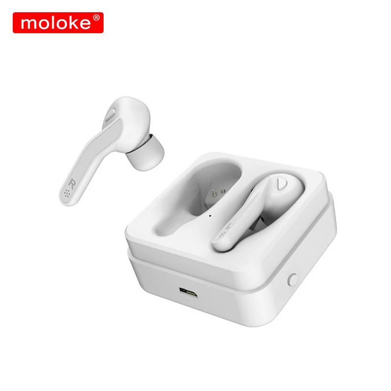 Moloke беспроводные Bluetooth наушники 5 0 спортивные музыкальные гарнитура стерео для