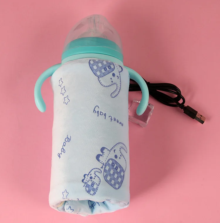 USB Термосумка для бутылочек, Подогреватель детских бутылочек, автомобильное зарядное устройство, сумка для термоса, для путешествий, для сохранения тепла, автомобильное зарядное устройство