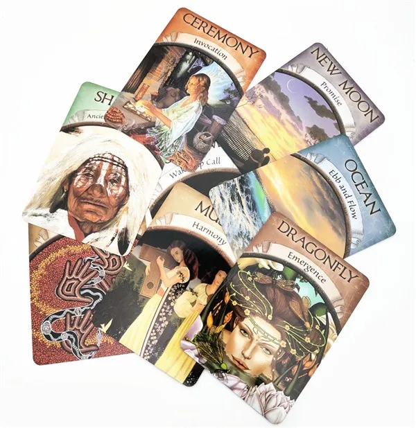 48 oracle-cards earth magic, read fate tarot карточная игра для личного использования настольная игра