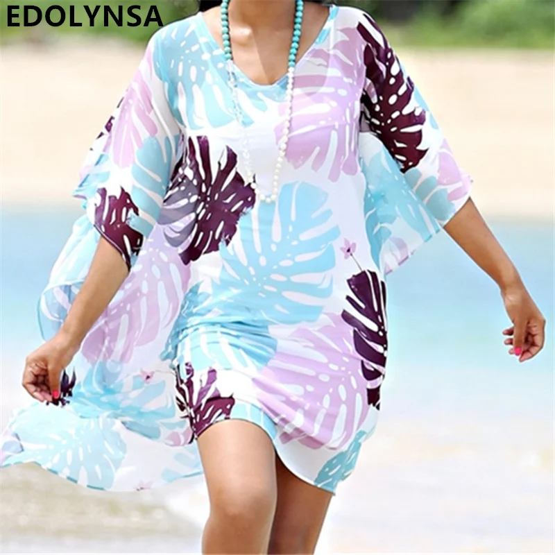 

Swimwear Saida de Praia de Renda Bikini Cover up Beachwear Women Beach Cover ups Sarong Beach Kaftan Beach Tunic Pareos #Q404