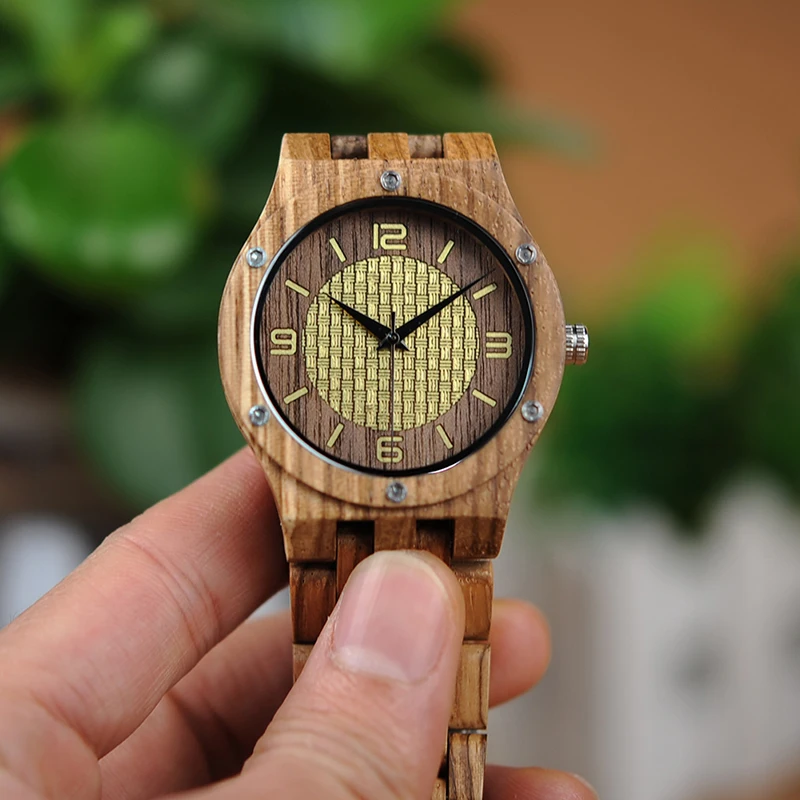 BOBO BIRD New Wooden Watches Timepieces for Men Women Casual Zebra Wood Band Quartz Watch in Wooden Gift Box W*Q01 Drop Shipping BOBO BIRD New Wooden Watches Timepieces for Men Women Casual Zebra Wood Band Quartz Watch in Wooden Gift Box W*Q01 Drop Shipping