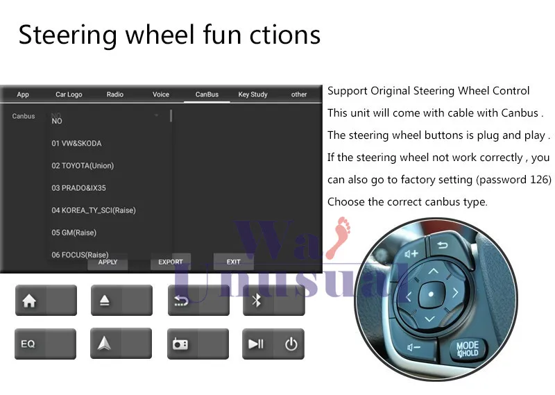 Sale WANUSUAL 9 Inch Quad Core 16GB Android 6.0 Car Radio Player for Chrylser 300C OLD With GPS BT 3G Wifi Mirror Link 1024*600 Maps 10