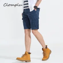 Clomplu брюки-карго х/Б мужские шорты Qulaity Для мужчин s шорты летом карманный дизайн мужские шорты в повседневном стиле свободные удобные Костюмы для Для мужчин