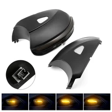 2 шт. светодиодный светильник с боковым крылом для VW Passat CC B7 Beetle Scirocco Jetta MK6 зеркало заднего вида