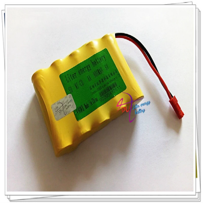 Литровый аккумулятор Ni cd Aa 6v 900mah аккумуляторная батарея для игрушечной модели