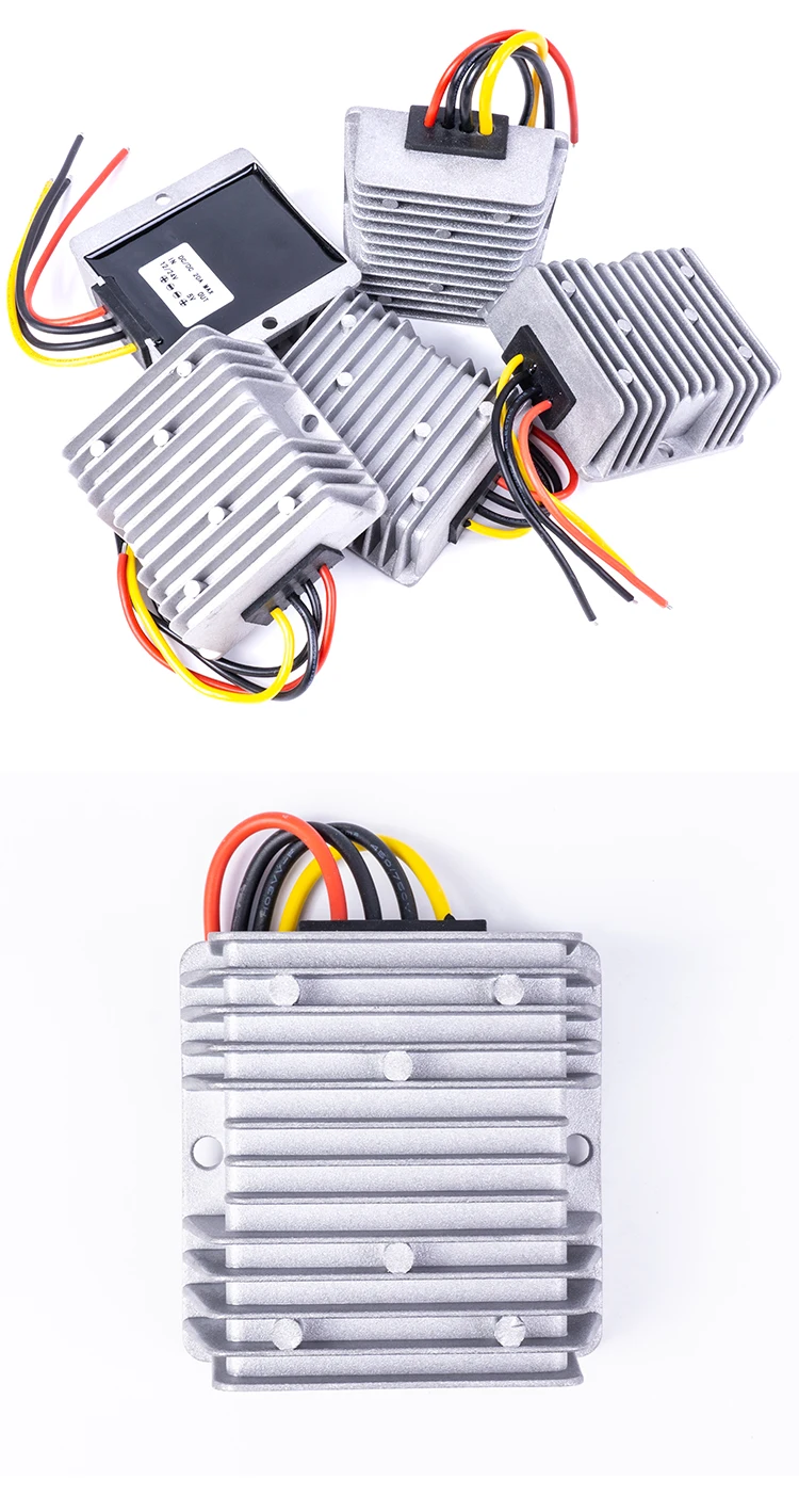 Понижающий преобразователь постоянного тока в переменный DC 12 V-24 V to 5V 8A 10A 15A 20A 25A 30A Водонепроницаемый Напряжение редукционный конвертер регулятор для гольф-кары