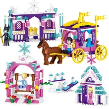 

Friends Series Happy Dream Princess Paradise Building Blocks Girls Model Compatible Legoings Friend Sets Toys Gift For Children