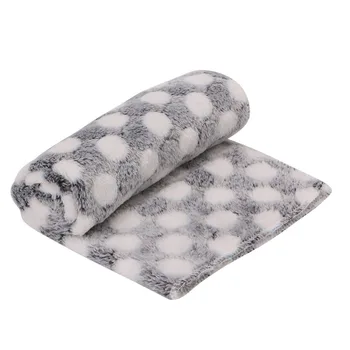 

Pet Blanket Dog Puppy Kitten Cat Bed Pad Cute Animal Gift Warm Soft Flannel Mat