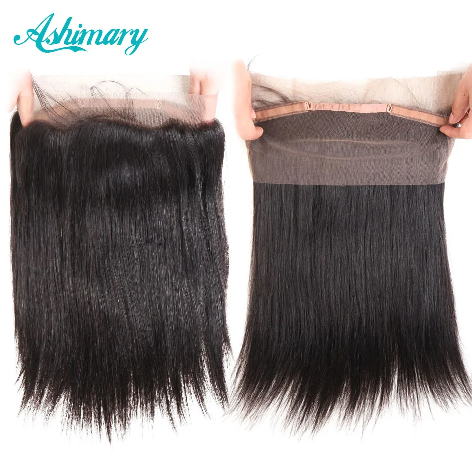 Ashimary 360 Lace Frontal with Bundle Brazilian Straight Hair Bundles 360 Lace Frontal Closure with Bundles Remy Hair Weave Ashimary 360 Lace Frontal with Bundle Brazilian Straight Hair Bundles 360 Lace Frontal Closure with Bundles Remy Hair Weave