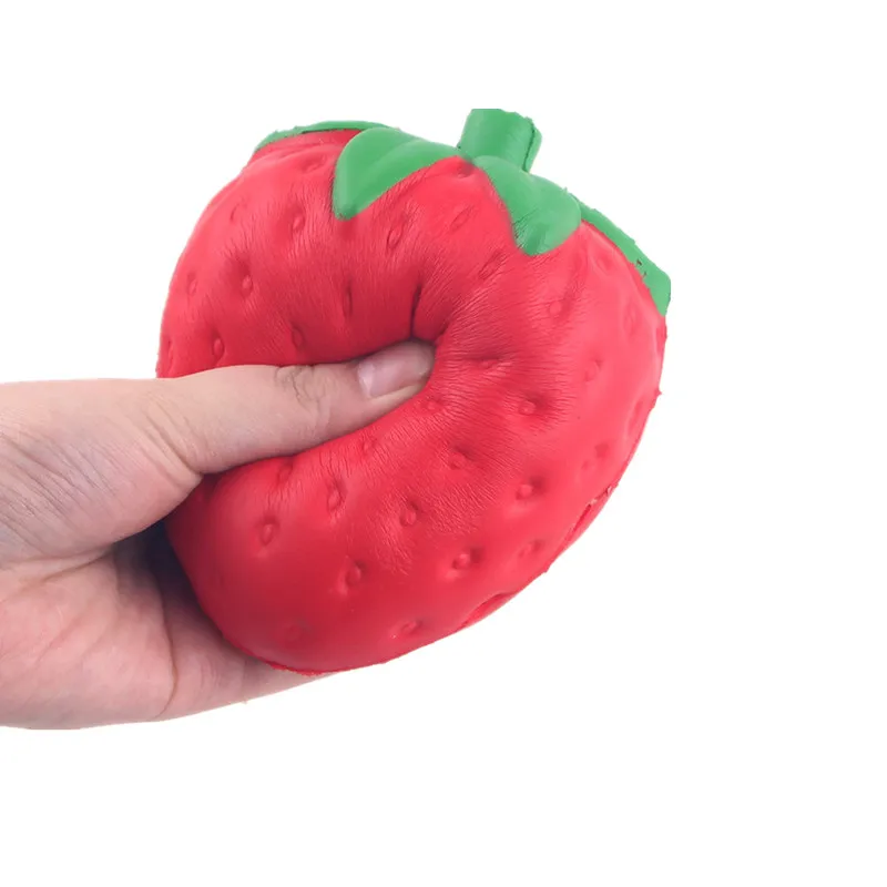 Squishies جامبو ارتفاع بطيء المعطرة الآيس كريم القهوة كوب الفراولة اسفنجي ضعي لعبة تفريغ الضغط هدية الهاتف المحمول الأشرطة