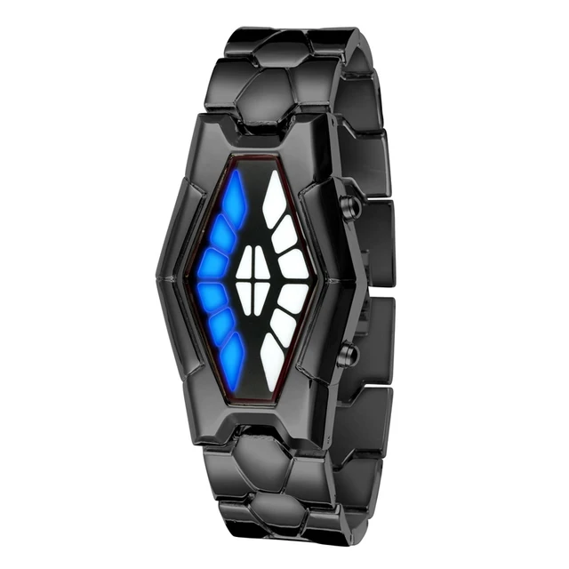 Vigilanza Di Modo Di Lusso Digitale Led Orologi Delle Donne Degli Uomini Di Ferr Vigilanza Di Modo Di Lusso Digitale Led Orologi Delle Donne Degli Uomini Di Ferr