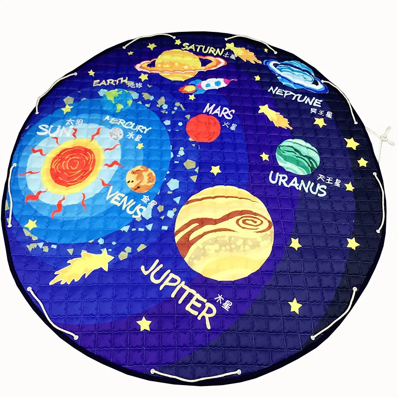 Svetanya Star сумка для хранения игрушек детские игровые коврики диаметр 59 дюймов Детский многофункциональный напольный круглый одеяло игровой коврик/коврик
