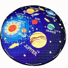 Svetanya Star сумка для хранения игрушек детские игровые коврики диаметр 59 дюймов Детский многофункциональный напольный круглый одеяло игровой коврик/коврик