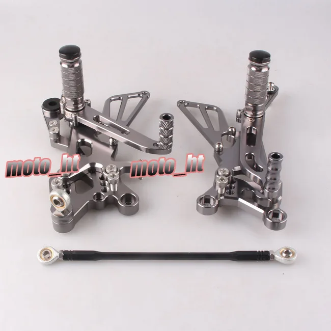 GZYF CNC Adjustable Rearset Rear Set Footpegs Foot Rest Peg For Yamaha YZF R6 2006 2007 2008