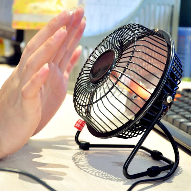 Fedex Free Shipping Mini Small Electric Heater Winter Office Fedex Free Shipping Mini Small Electric Heater Winter Office Desktop Warm Fan Energy Saving Fever Heating