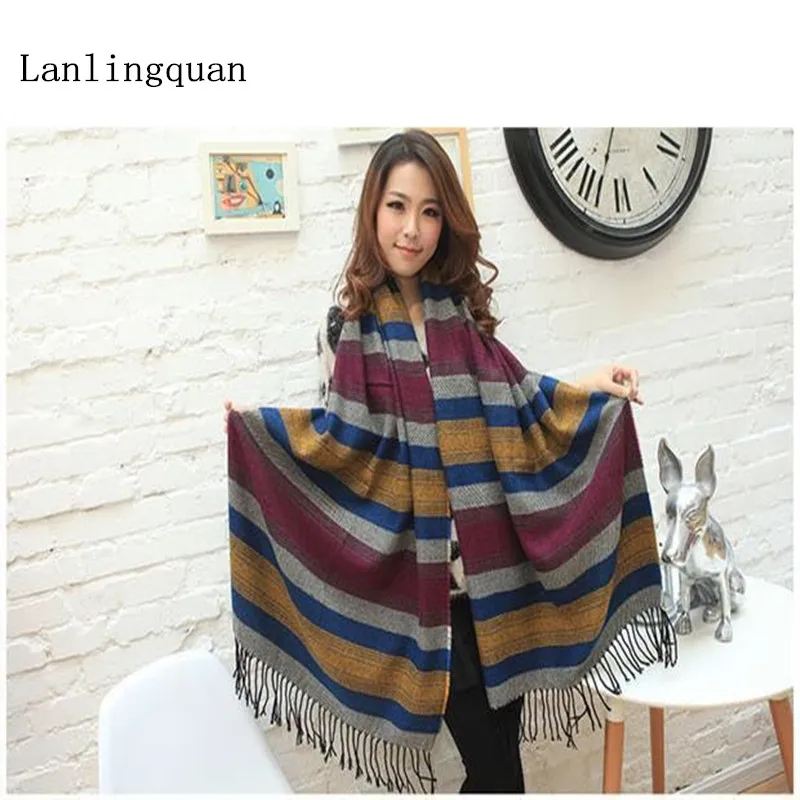 Cachecol winter scarf 2016 font b Tartan b font Scarf women Plaid Scarf cuadros New Designer