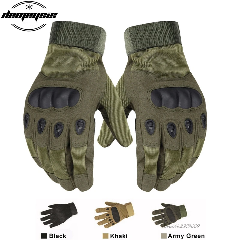 Military Airsoft Hunting Shooting Motorcycle Army Paintball Tactical Gloves Half / Full Finger Military Gloves new anti slip full finger outdoor military airsoft hunting cycling tactical gloves workplace safety protection glove