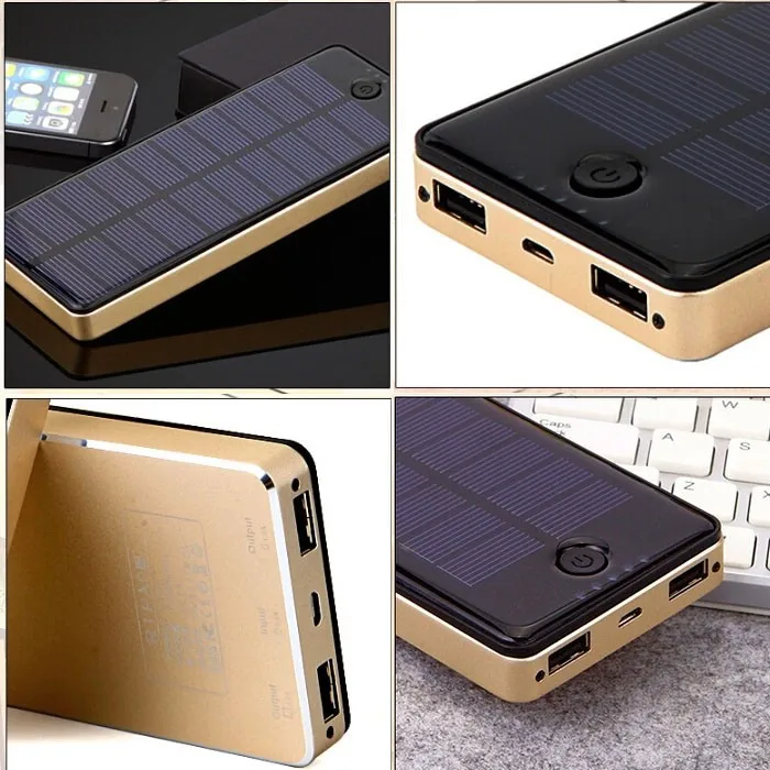 solar panel power bank 20000 mah 6