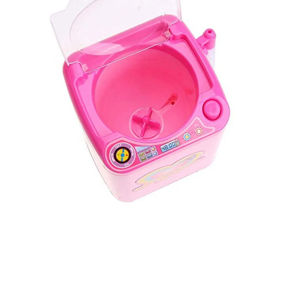 Губка для удаления макияжа устройство автоматическая стиральная машина мини-игрушка и слоеное Моделирование дети Дети ролевые игры игрушки