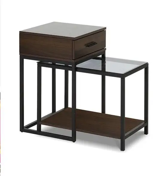 Living room sofa handrail cabinet Nordic minimalist modern small coffee table . tea table . Living room sofa handrail cabinet Nordic minimalist modern small coffee table . tea table .