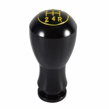Universal 5 Speed Car Auto Manual / Automatic Interior Gear Stick Shifter Lever Knob Black 5 Speed Gear Stick Shift Knob