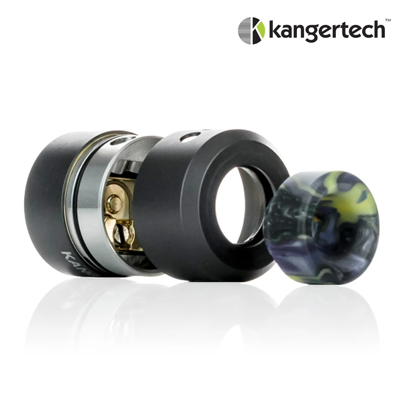 Настоящий Kanger AITE RDTA обслуживаемый бак 2 мл с катушкой Clapton от KangerTech|Атомайзеры