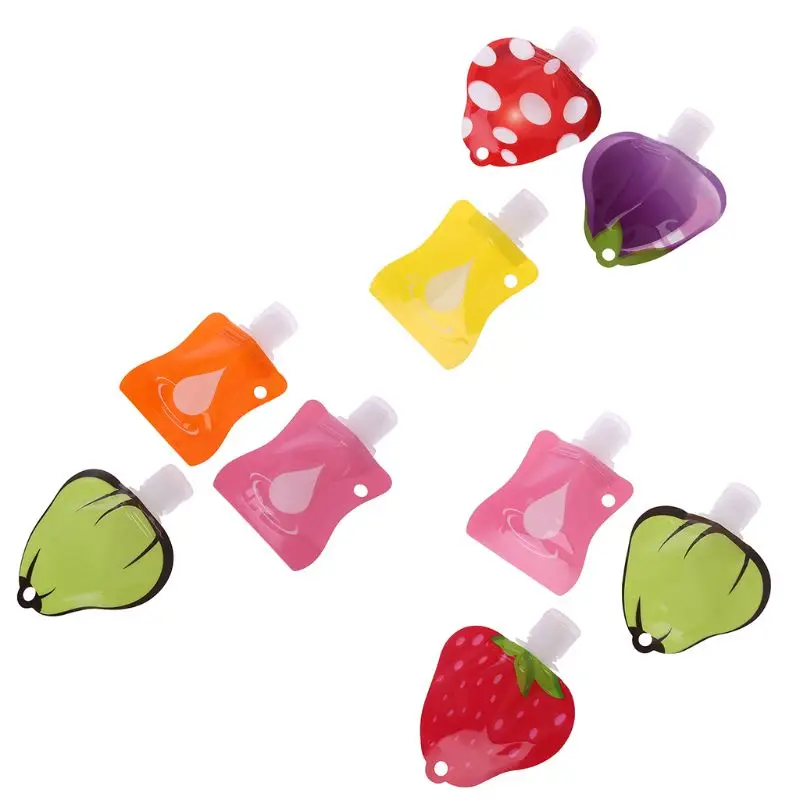 2019 New 3Pcs/Set Fruit Portable Travel Bottle Shampoo Cosmetic Bottle Container Bag