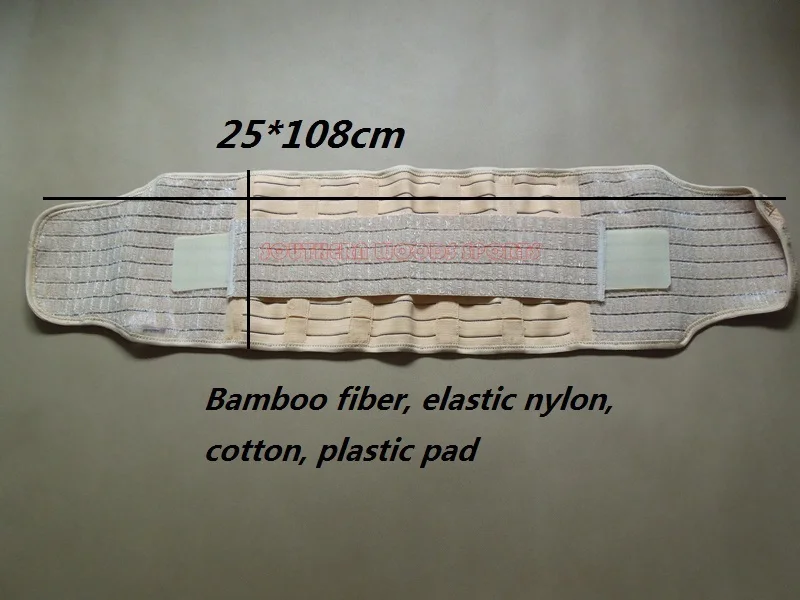 Бамбуковое древесное волокно, дышащий спортивный пояс давления, бодибилдинг, послеродовой уменьшающий живот, подходит для талии 61-105 см