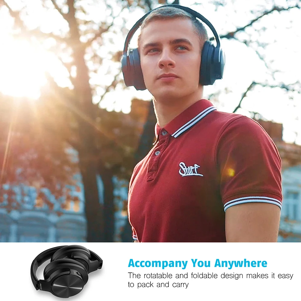 Mixcder E9 гарнитура с активным Шумоподавлением беспроводные Bluetooth наушники
