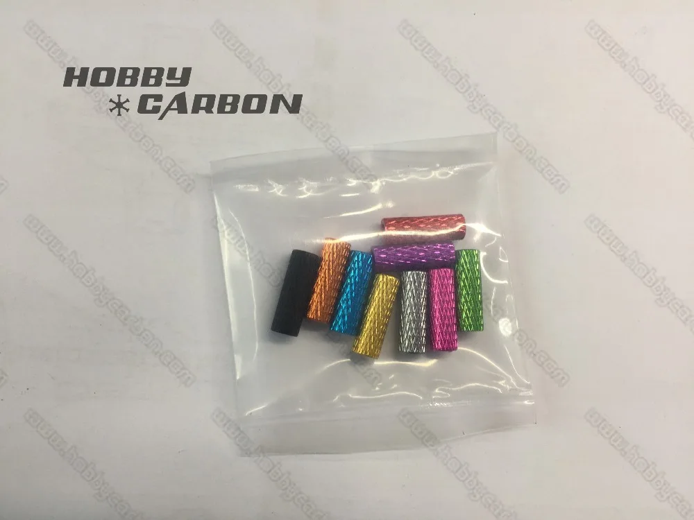 M3 aluminum knurled standoff