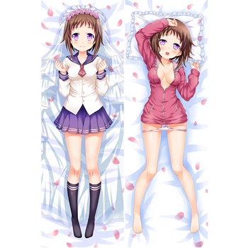 

Monchi Kaori Hot Japanese Anime Hugging Pillow Cover Case Pillowcases Decorative Pillows Double-Sided 2Way 2WT 50X160CM