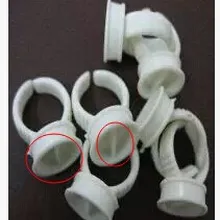 Небольшие Кольца с разделенными Пластик Цвет кольцо для татуировки держатель и татуировки кольцо