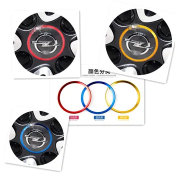 

6CM Car Styling Ring Wheel Hub Decoration Circle For Opel Antara Astra J H G Crossland X Grandland X Insignia 1 2 Mokka X Signum