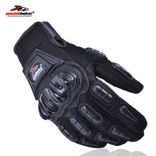 Madbike motorcycles moto gloves men guantes motorcycle racing luva couro motocicleta motor bike motocross gloves red blue black