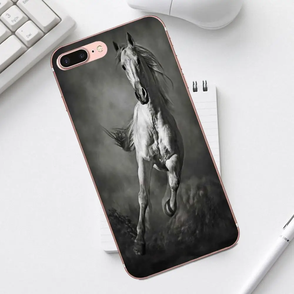 TPU Quinn Phone 2018 Enjoy Broncos Horse Running для iPhone 4 4S 5 5C SE 6 6S 7 8 Plus X XS Max XR Galaxy A3 A5 J1 J3 J5 J7 2017|Бамперы| |