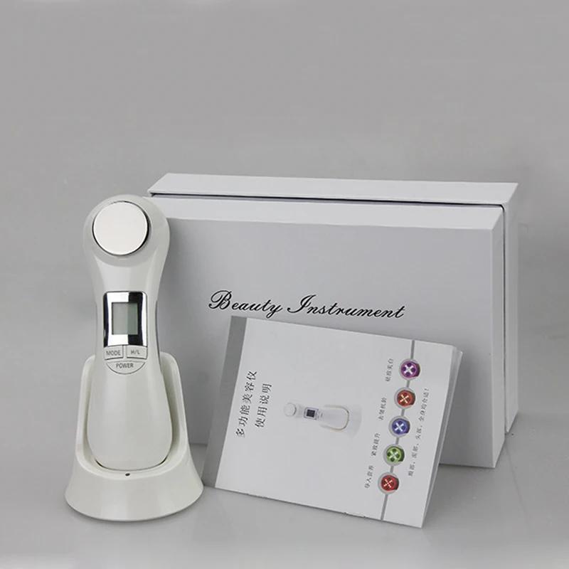  Facial EMS Electroporation Mesotherapy RF Radio Frequency Face Lift LED Therapy Photon Skin Care Bo - 32791093348