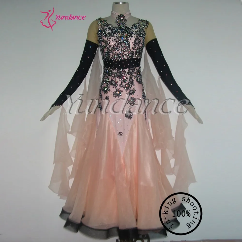Buy custom made competition ballroom dance dress