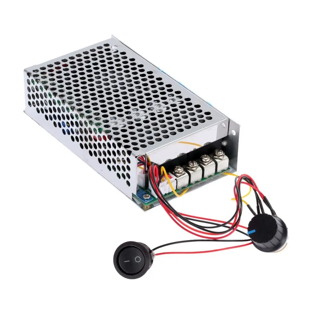 

10-30V 100A 3000W Adjustable DC Motor Speed Regulator Programable DC Speed Controller PWM Control Reversible electric motor
