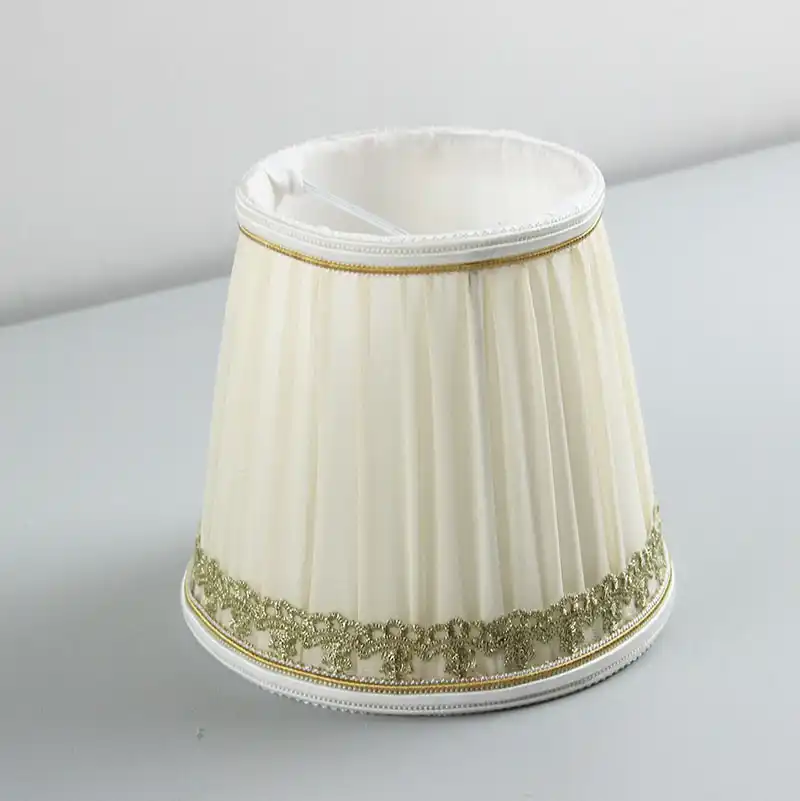 white lace lampshade