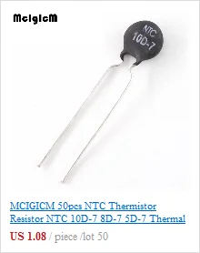 MCIGICM 2000 шт ntc-термистор-резистор NTC 10D-7 8D-7 5D-7 терморезистор