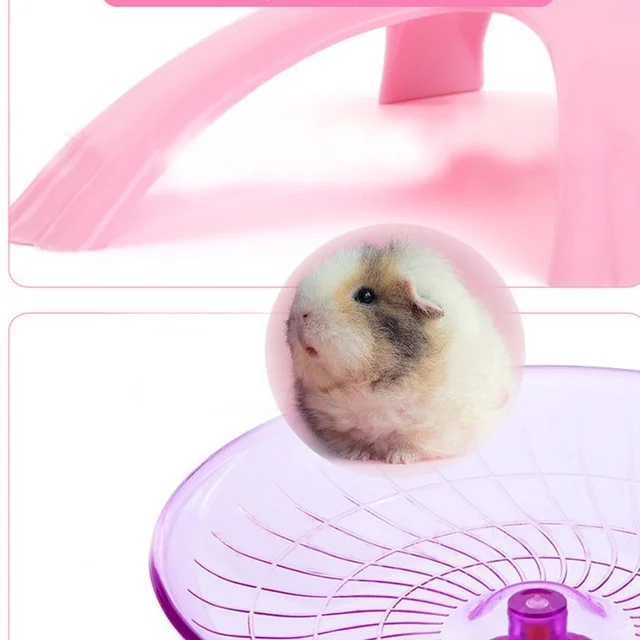 Hamster’s Disc Shaped Exercise Wheels