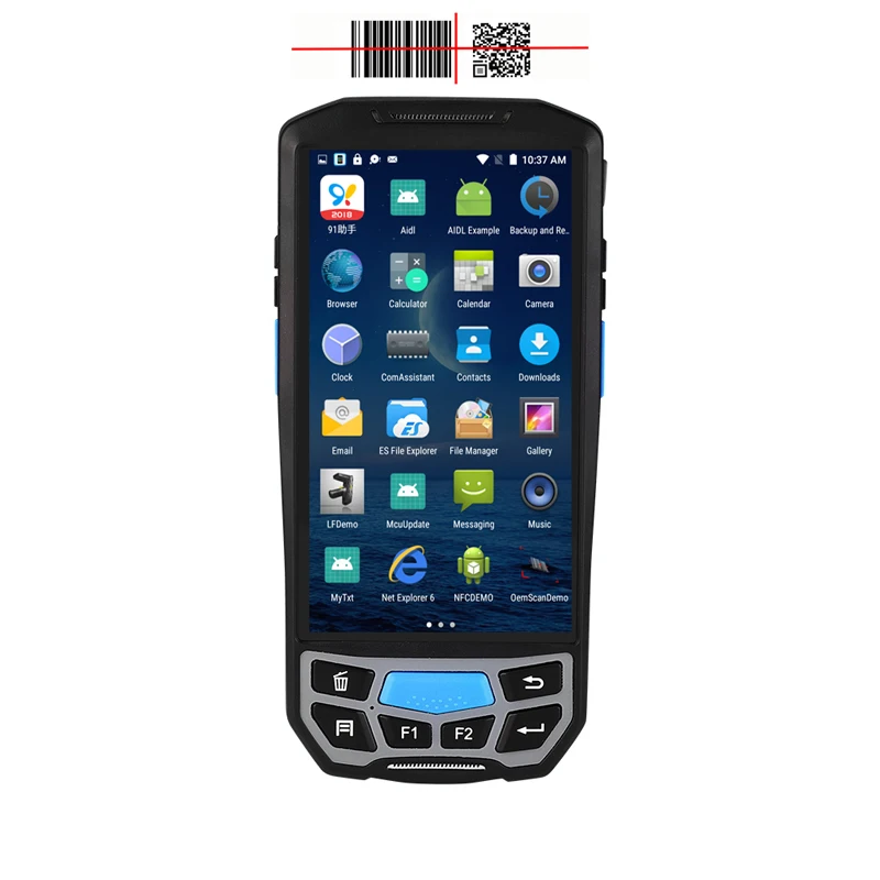 

Blovedream factory U9000 1D 2D qr code reader android pda barcode laser scanner for inventory/ warehouse