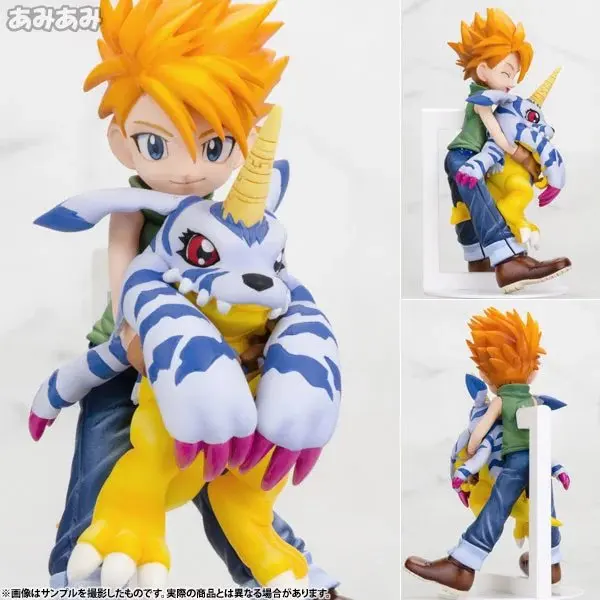 

NEW hot 11cm Digital Monster digimons ISHIDA YAMATO Gabumon action figure toys Christmas gift collectors with box