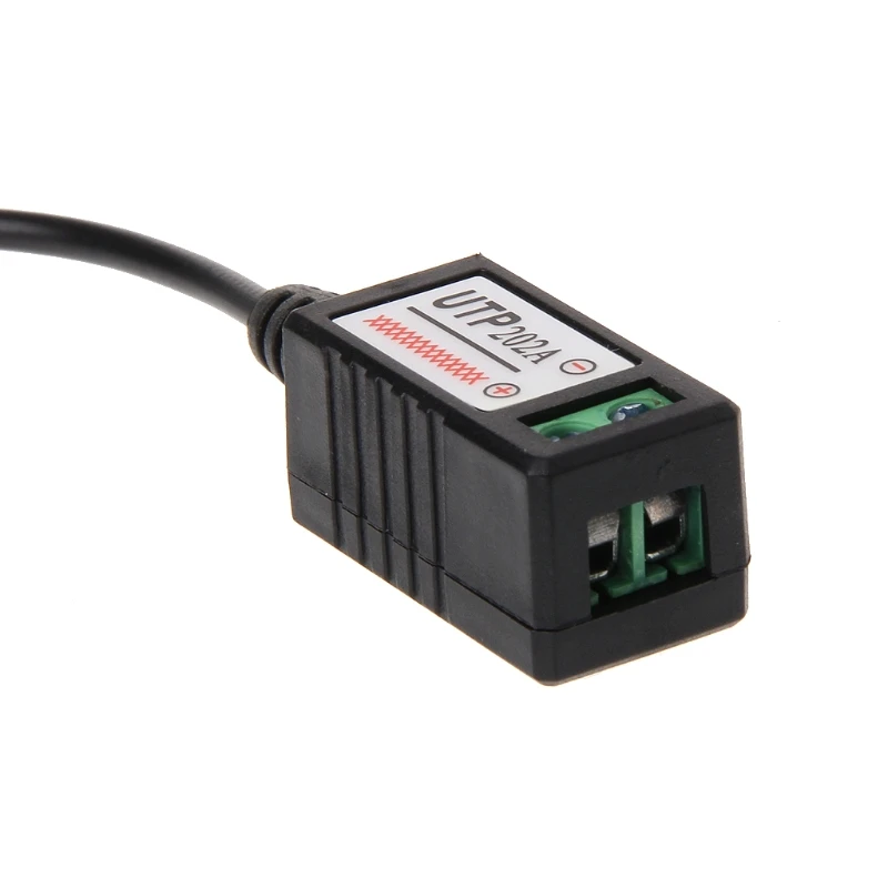 1 Pair 1CH Passive UTP Video Balun Twisted Transceiver BNC For Cat5 CCTV Camera 1 Pair 1CH Passive UTP Video Balun Twisted Transceiver BNC For Cat5 CCTV Camera