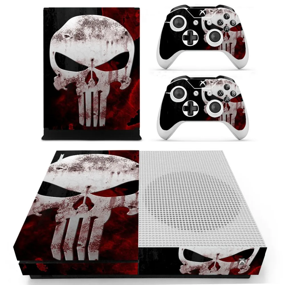Terminator Vinly Skin Sticker Decals For XBOX One S Console With Two
