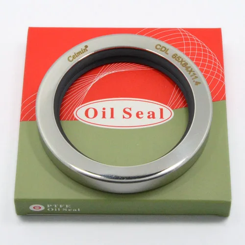 65*84*11.4 mm Double Lip Compressor Oil Seal With Stainless Steel