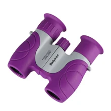 Бинокль 8x21 фиолетовый компактный бинокль 8x увеличение Крыша Призма для наблюдения за птицами образовательные рождественские подарки Детские игрушки